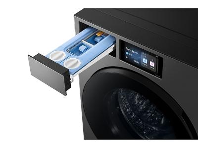 27" Samsung 6.1 Cu.Ft. F90 Series Bespoke AI Front Load Washer with AI Fabric Sensing (2025) - WF90F53ADSA5
