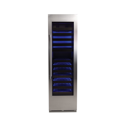 24" Perlick C-Series Single Zone Wine Column with Right Hinge Panel Ready Door - CR24W24RL