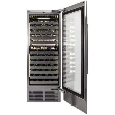 30" Perlick C-Series Single Zone Wine Column with Right Hinge Panel Ready Door - CR30W24RL