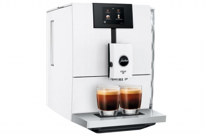 Jura ENA 8 Counter Top Espresso Machine in Full Nordic White - 15495FNW