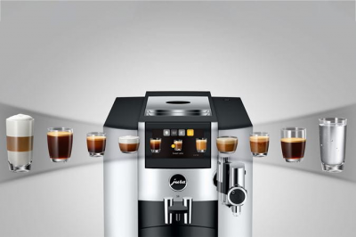 Jura S8 Automatic Coffee and Espresso Machine in Chrome - 15653