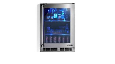 24" Lynx Built-In Outdoor Refrigerator with Glass Door - LN24REFG