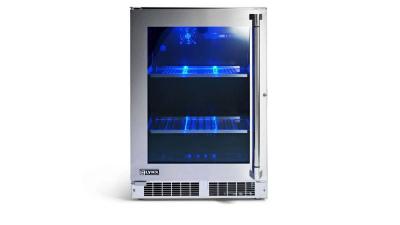 24" Lynx Built-In Outdoor Refrigerator with Glass Door - LN24REFG