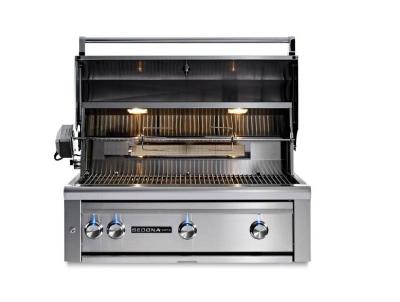 36" Sedona Liquid Propane Built-in Grill With Rotisserie - L601PSR-LP