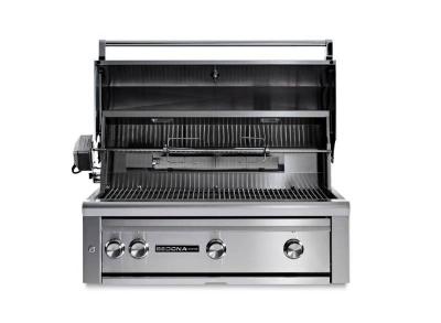 36" Sedona Natural Gas Built-in Grill With Rotisserie - L601PSR-NG