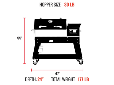 Recteq Deck Boss 800 Pellet Grill - RT-800DB
