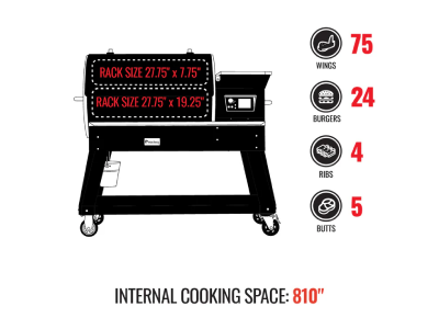 Recteq Deck Boss 800 Pellet Grill - RT-800DB