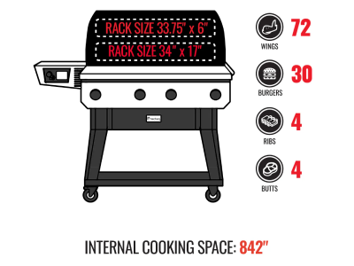 Recteq X-Fire Pro 825 Wood Pellet Grill - RT-825XF