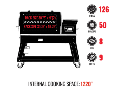 Recteq Backyard Beast 1200 Pellet Grill - RT-1200BB