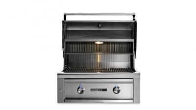30" Sedona Natural Gas Built-in Grill With 2 Stainless Steel Burners - L501-NG