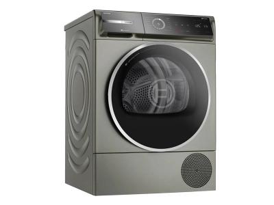 24" Bosch 800 Series Heat Pump Dryer Silver inox Dryer - WQB245AXUC
