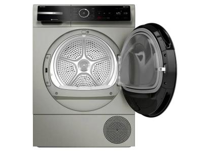 24" Bosch 800 Series Heat Pump Dryer Silver inox Dryer - WQB245AXUC